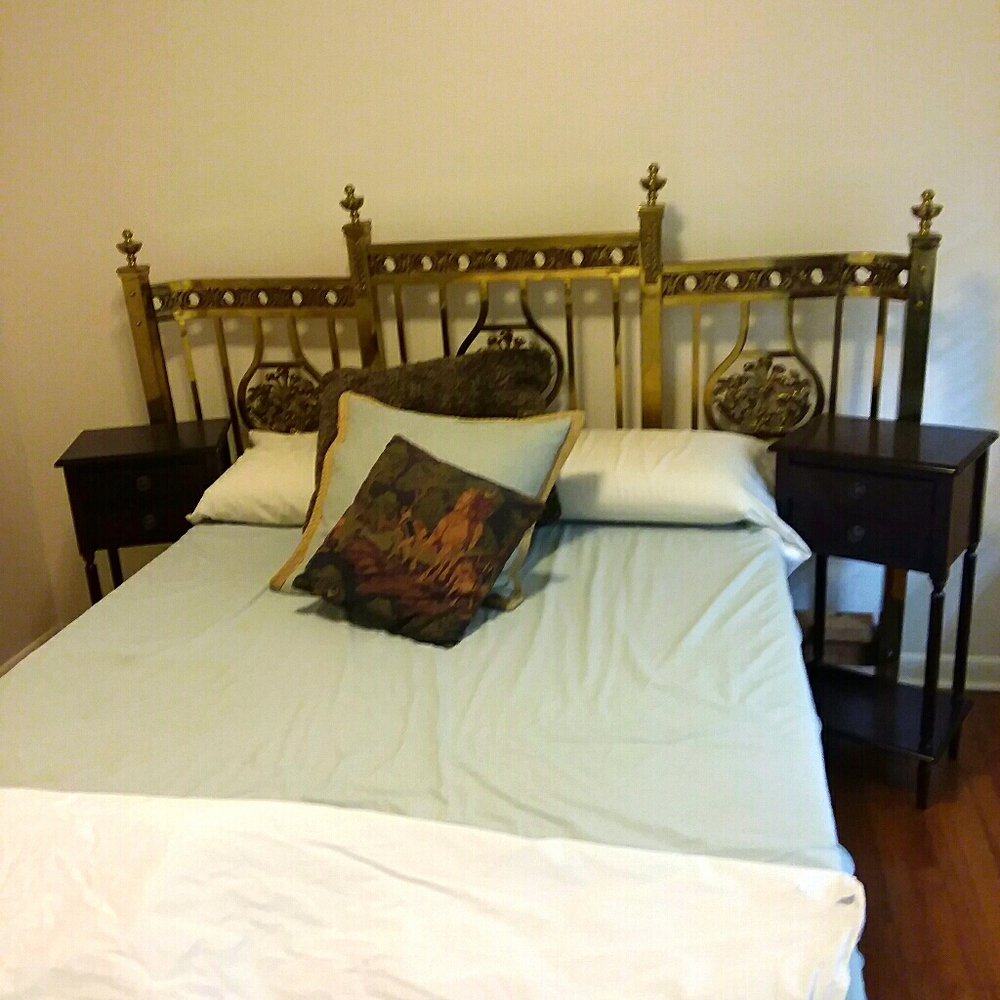 Solid Brass Headboard